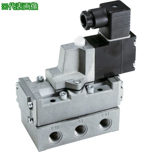 ■CKD 電磁弁 パイロット式5ポート弁セレックスバルブ 4Fシリーズ 5C Rc1/4 DC24V〔品番:4F41008DC24V〕【5806780:0】[店頭受取不可]