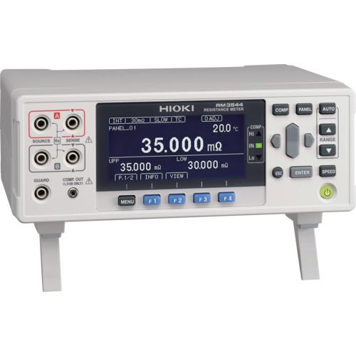 ■HIOKI 抵抗計(インタフェースなし)〔品番:RM3544〕【5930465:0】[店頭受取不可]