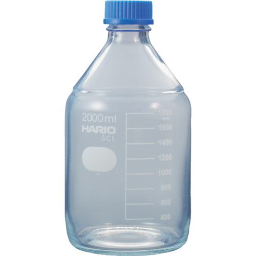 ■HARIO コーティングねじ口瓶 2,000mL〔品番:NBOC2LSCI〕【6012862:0】[店頭受取不可]