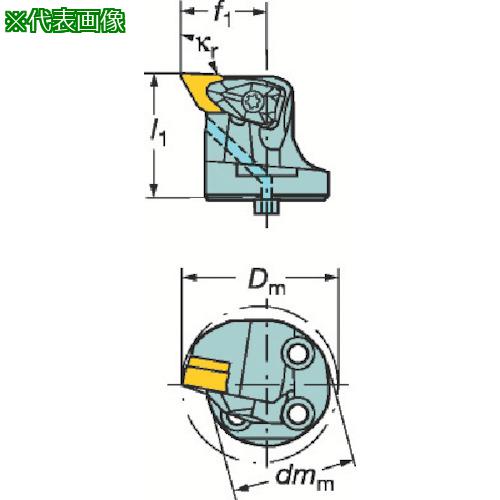 ■SANDVIK コロターンSL コロターンRC用カッティングヘッド(410)〔品番:570DDUNR4015〕【6012965:0】[店頭受取不可]