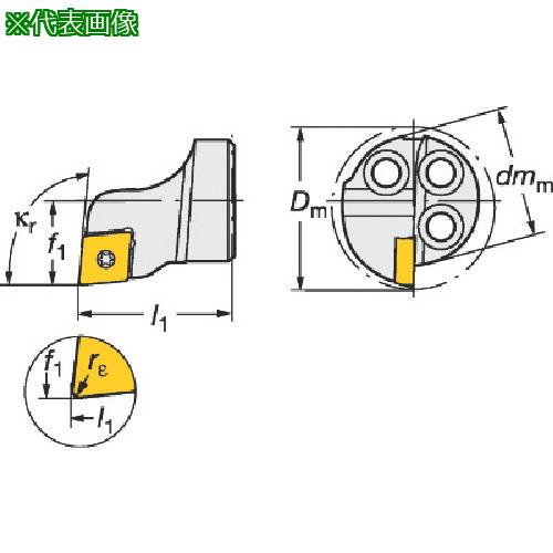 ■SANDVIK コロターンSL コロターン111用カッティングヘッド(410)〔品番:570SCLPR1606〕【6013058:0】[店頭受取不可]