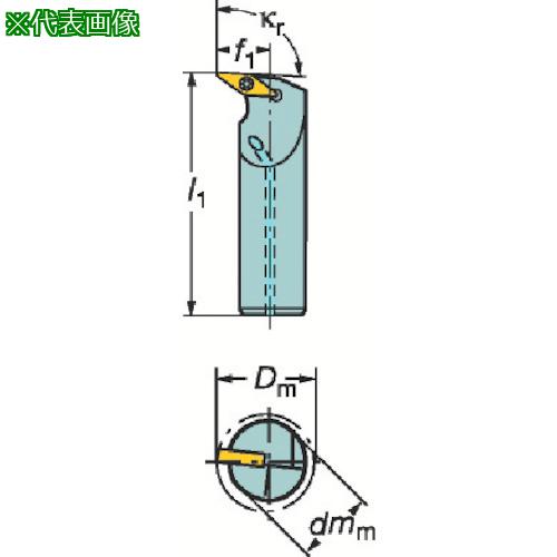 ■SANDVIK コロターン107 ポジチップ用ボーリングバイト(210)〔品番:A25TSVUBR11DB1〕【6014607:0】[店頭受取不可]