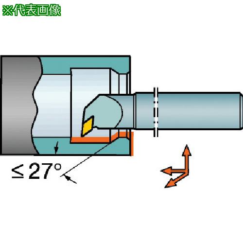 ■SANDVIK コロターン107 ポジチップ用超硬ボーリングバイト(210)〔品番:E25TSDUCR11R〕【6049818:0】[店頭受取不可]