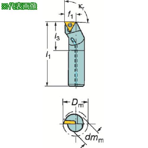 ■SANDVIK コロターン111 ポジチップ用ボーリングバイト(430)〔品番:F10MSTFPR09R〕【6060854:0】[店頭受取不可]