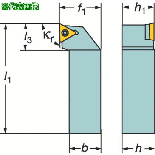 ■SANDVIK コロターン107 ポジチップ用シャンクバイト(210)〔品番:STGCR1616H11B1〕【6076301:0】[店頭受取不可]
