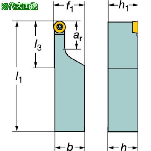 ■SANDVIK コロターン107 ポジチップ用シャンクバイト(210)〔品番:SRDCR3225P05A〕【6109934:0】[店頭受取不可]
