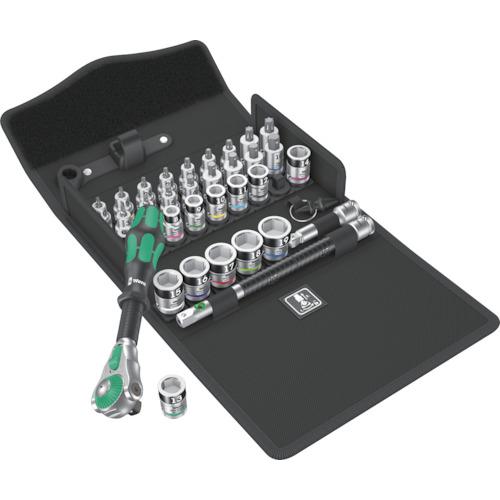■Wera 8100SB サイクロップスピードラチェットセット(オールイン) 3/8〔品番:003536〕【6168569:0】[店頭受取不可]