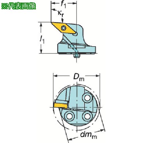 ■SANDVIK コロターンSL コロターン107用カッティングヘッド(410)〔品番:570SVLBL2516LF〕【6181627:0】[店頭受取不可]