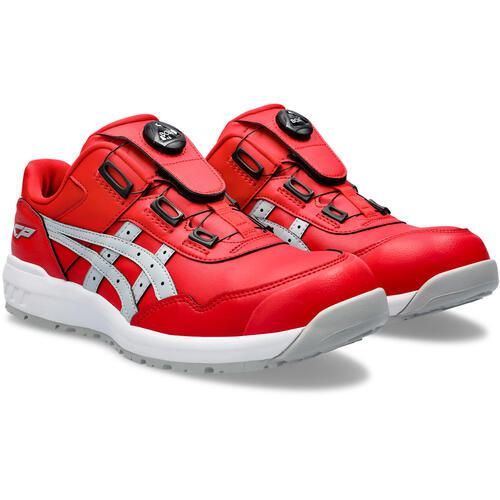 □ASICS ウィンジョブ CP306 BOA クラシックレッド/ピエドモントグレー 