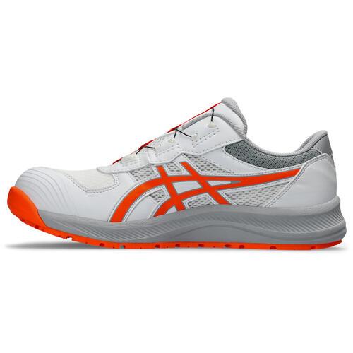 □ASICS ウィンジョブ CP219 BOA ホワイト/ショッキングオレンジ 24.5 