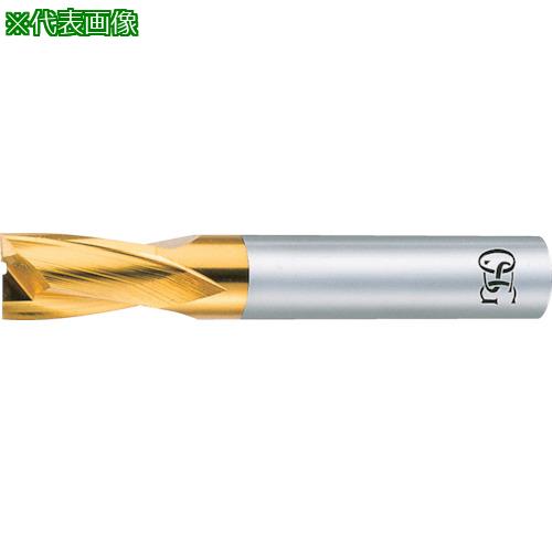 ■OSG ハイススクエアエンドミル TiNコート2刃キー溝用 刃径22mm シャンク径20mm 81682〔品番:EXTINEKDOL122〕【6314775:0】[店頭受取不可]