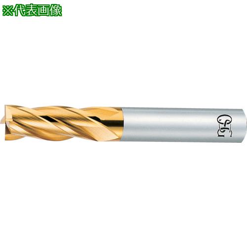 ■OSG ハイススクエアエンドミル TiNコート多刃ショート 刃径25mm シャンク径25mm 88235〔品番:EXTINEMS25.0〕【6320040:0】[店頭受取不可]