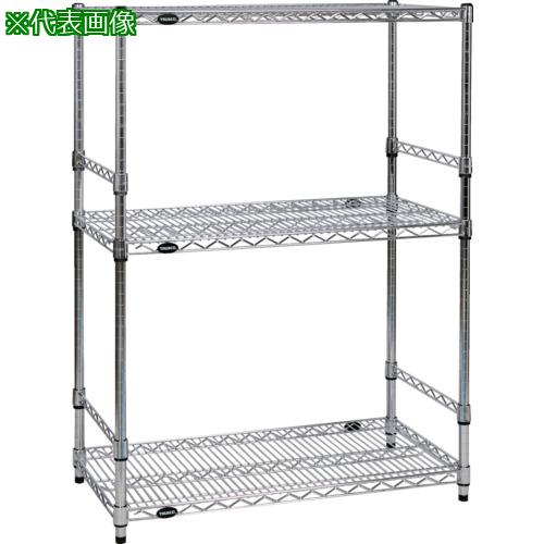 TRUSCO M3型中量棚 1500X921XH2100 5段 単体 免震樹脂ベース付 ネオグレー ◇▼378-9141 M3-7595SFC NG 1台 ＴＲＵＳＣＯ Ｍ３型中量棚 １５００Ｘ９２１ＸＨ２１００ ７段 単体