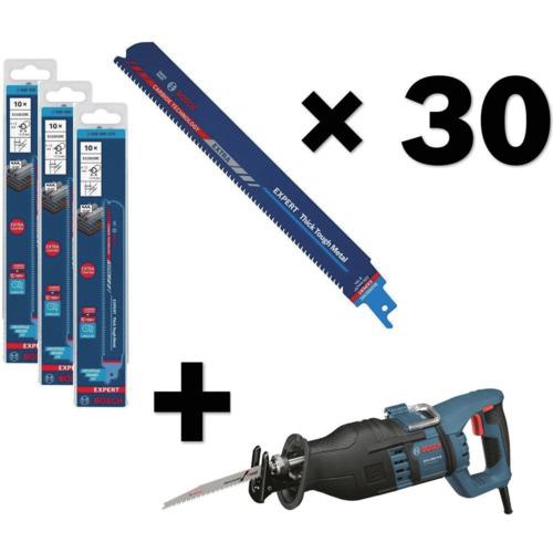 ■ボッシュ 超硬セーバーソー超耐久性ブレード30枚100Vセーバーソーセット〔品番:S1155CHC30GSA1200PESET〕【6538192:0】[店頭受取不可]