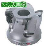 ■三菱 AJX形 多機能用ラジアス 高送り加工用アーバタイプ正面フライス 右勝手 クーラント穴あり〔品番:AJX14063A03R〕【6568181:0】[店頭受取不可]