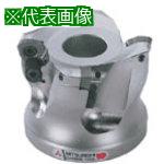 ■三菱 AJX形 多機能用ラジアス 高送り加工用アーバタイプ正面フライス 右勝手 クーラント穴あり〔品番:AJX14R08004D〕【6570861:0】[店頭受取不可]