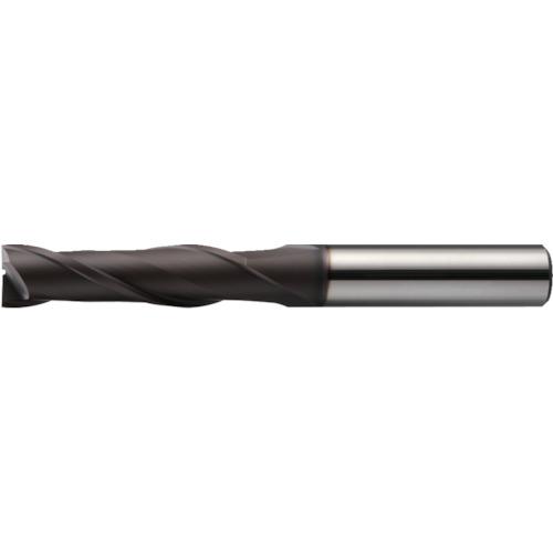 ■三菱K 2枚刃エムスター汎用 超硬スクエアエンドミルロング刃長(L)12mm〔品番:MS2LSD1200〕【6577474:0】[店頭受取不可]
