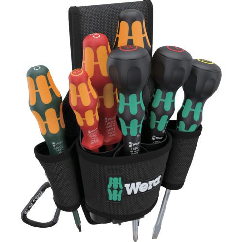■Wera 9622 ベルトホルスター セット3〔品番:300306〕【6578424:0】[店頭受取不可]