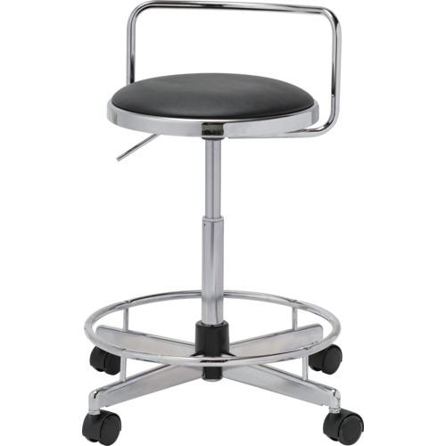 ■ノーリツ 導電作業チェア 黒〔品番:TDE26LZBK〕【6596796:0】[店頭受取不可]