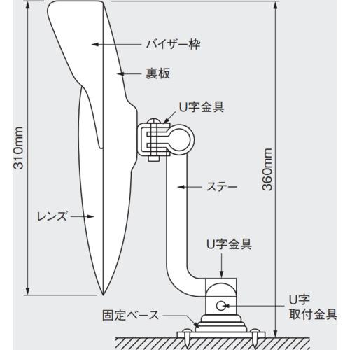 ■大東プレス 丸型アイオールミラー〔品番:DI1801〕【6598401:0】[店頭受取不可]_2