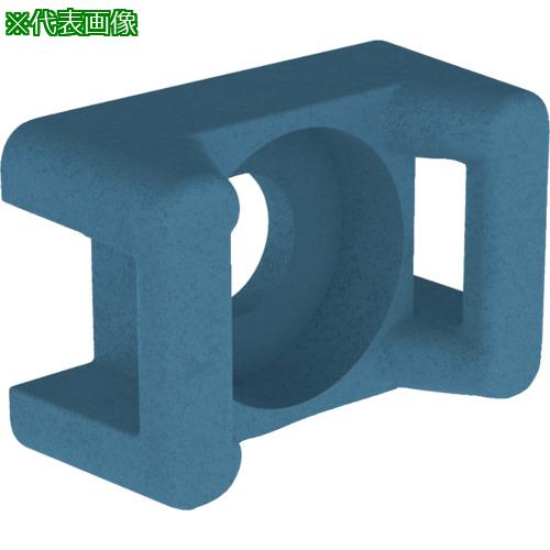 ■PANDUIT 金属検知対応結束バンド用固定具 抗菌・防カビタイプ ブルー TM3S10-C96A〔品番:TM3S10C96A〕【6600560:0】[店頭受取不可]