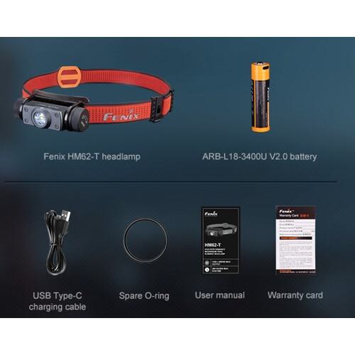 ■FENIX 充電式LEDヘッドライト〔品番:HM62T〕【6605173:0】[店頭受取不可]_1