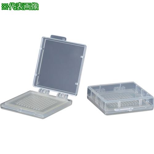 ■EXSEAL 精密デバイス搬送ケース ゲルベース2インチ 透明 フラットF7 Lタイプ 10個入〔品番:GC0016010〕【6625309:0】[店頭受取不可]