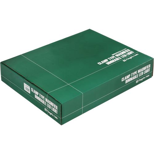 ■SK アーム式LED拡大鏡 調色機能付 無段階調光機能付 2倍 Φ172mm〔品番:LS2175ADT〕【6644851:0】[店頭受取不可]_2