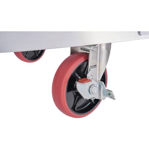 ■ハセガワ アルミ運搬車 イットン台車 4輪スタンダードタイプ〔品番:FC41275〕【6683080:0】[店頭受取不可]_5