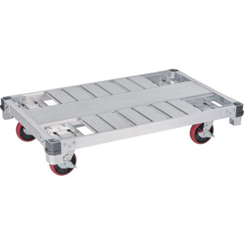 ■ハセガワ アルミ運搬車 イットン台車 4輪スタンダードタイプ〔品番:FC41275〕【6683080:0】[店頭受取不可]