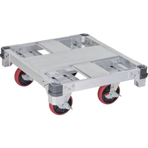 ■【在庫限り】ハセガワ アルミ運搬車 イットン台車 4輪ミニタイプ〔品番:FC40775〕【6683081:0】[店頭受取不可]