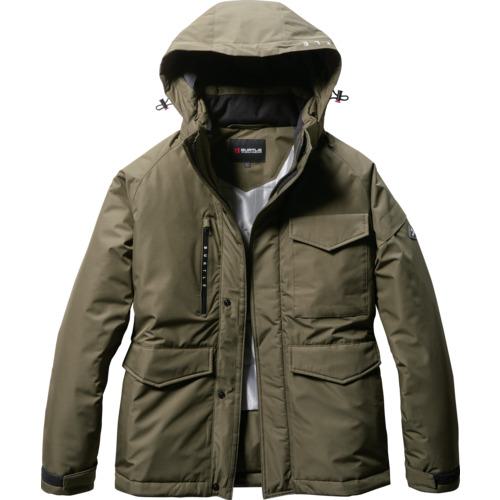 ■BURTLE 防水防寒ジャケット 7620-14-Mミルスグリーン〔品番:762014M〕【6688502:0】[店頭受取不可]