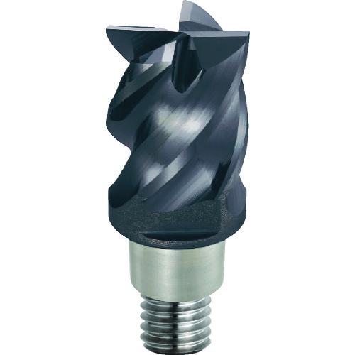 ■三菱 4枚刃難削材加工用 超硬制振スクエアヘッド14mm (コート品) EP7020〔品番:IMX12S4HV14014〕【6706851:0】[店頭受取不可]