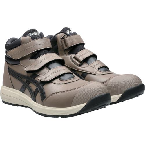asics ウィンジョブ 安全靴 ハイカット トープグレー×グラファイトグレー □ASICS ウィンジョブ CP312 トープグレー×グラファイトグレー 22.5cm