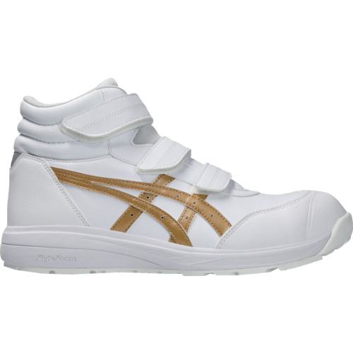 ■ASICS ウィンジョブ CP312 ホワイト×ピュアゴールド 28.5cm〔品番:1273A111.10028.5〕【6751946:0】[店頭受取不可]_1