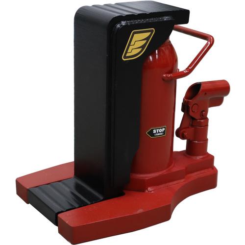 ■イーグル レバー回転・安全弁付爪つきジャッキ 爪能力7t爪ロングタイプ〔品番:E160L〕【6771809:0】[店頭受取不可]