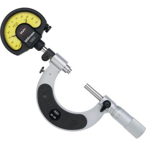 ■マール 40T 0-25 マイクロメーター 指示器無〔品番:40T025WITUOUTREADOUT〕【6814048:0】[店頭受取不可]