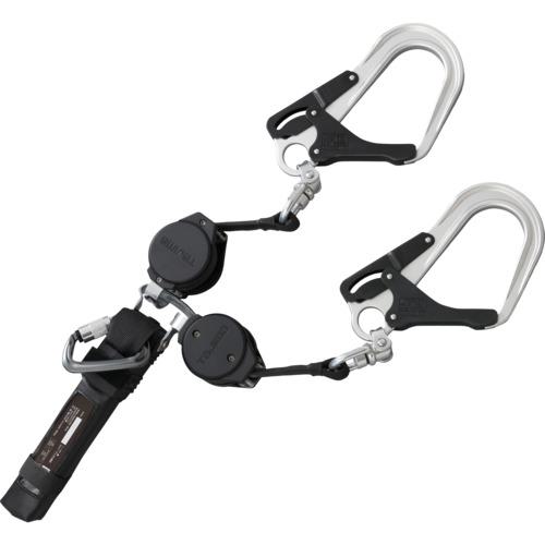 ■タジマ ハーネス用ランヤードVR150L ダブルL8 130kg用〔品番:A4VR150LWL8〕【6829920:0】[店頭受取不可]