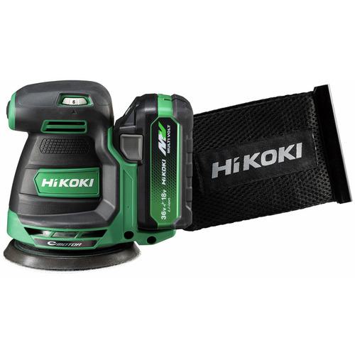 ■HiKOKI コードレスランダムサンダ Φ125mm 電池パックセット品〔品番:SV1813DAXPZ〕【6831944:0】[店頭受取不可]