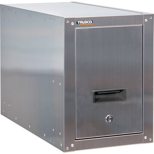 ■TRUSCO 小型耐震薬品庫 ガロン瓶用 330X600XH437〔品番:SYS1〕【6863294:0】[店頭受取不可]