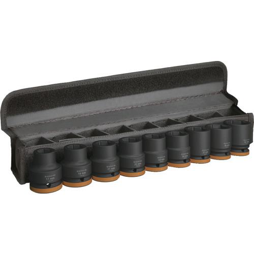 ■ボッシュ インパクトレンチ用ソケット 3/4インチ9pcsセット〔品番:2608003041〕【6878137:0】[店頭受取不可]