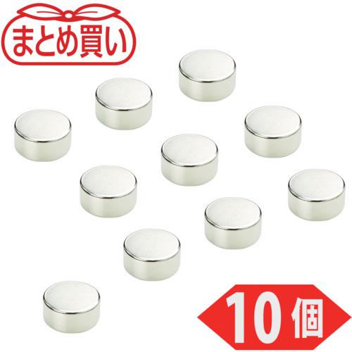 ■TRUSCO まとめ買い ネオジム磁石 丸形 外径30mmX厚み15mm 10個入〔品番:TN3015R10P〕【6915423:0】[店頭受取不可]