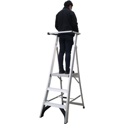 ■アルインコ 上わく付作業台 天板高さ174cm 最大使用質量150kg〔品番:CBF180〕【6918466:0】[店頭受取不可]_6