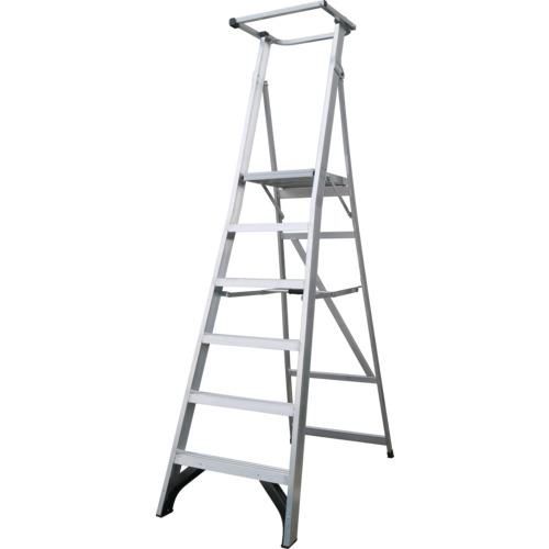 ■アルインコ 上わく付作業台 天板高さ174cm 最大使用質量150kg〔品番:CBF180〕【6918466:0】[店頭受取不可]