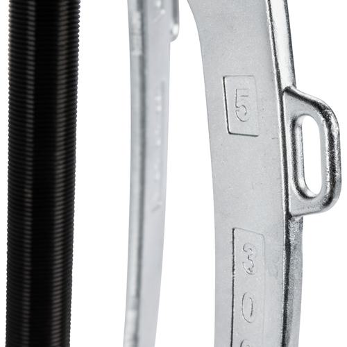 エスコ EA614BA-25 直送 代引不可・他メーカー同梱不可 1・13/16片目片口スパナ強力型 EA614BA25 □クッコ 自動求心ギヤプーラー 力増幅 2本アーム 最大径160mm 深さ