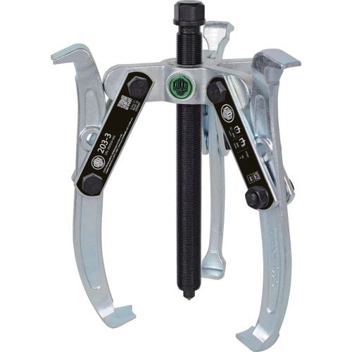■クッコ リバーシブルギヤプーラー 2本3本兼用アーム 最大径350mm 深さ260mm〔品番:2033〕【6919974:0】[店頭受取不可]