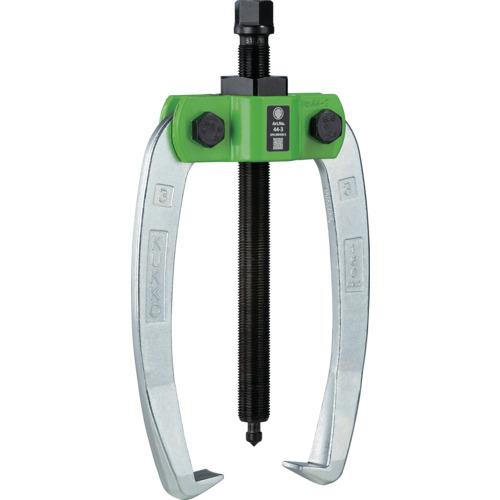 ■クッコ 自動求心ギヤプーラー 力増幅 2本アーム 最大径160mm 深さ160mm〔品番:443〕【6919975:0】[店頭受取不可]
