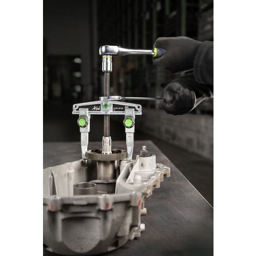 ■クッコ スライド式ギヤプーラー 2本アーム 固定ノブ付 最大径200mm 深さ162mm〔品番:2020X〕【6920004:0】[店頭受取不可]_6