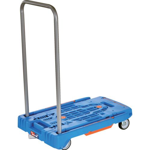 ■TRUSCO こまわり君(新型) 600X390 樹脂ストッパー付 ブルー〔品番:MPK6039JSB〕【6931669:0】[店頭受取不可]