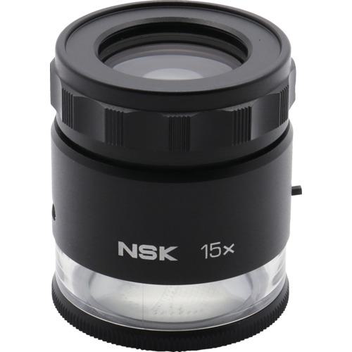 ■SK LEDライト付スケールルーペ NLSL-15-1〔品番:NLSL151〕【6932784:0】[店頭受取不可]